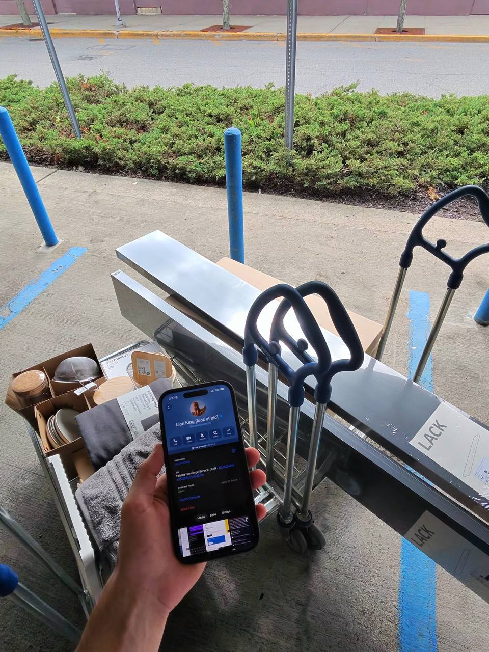IKEA — full cart, furniture & homeware